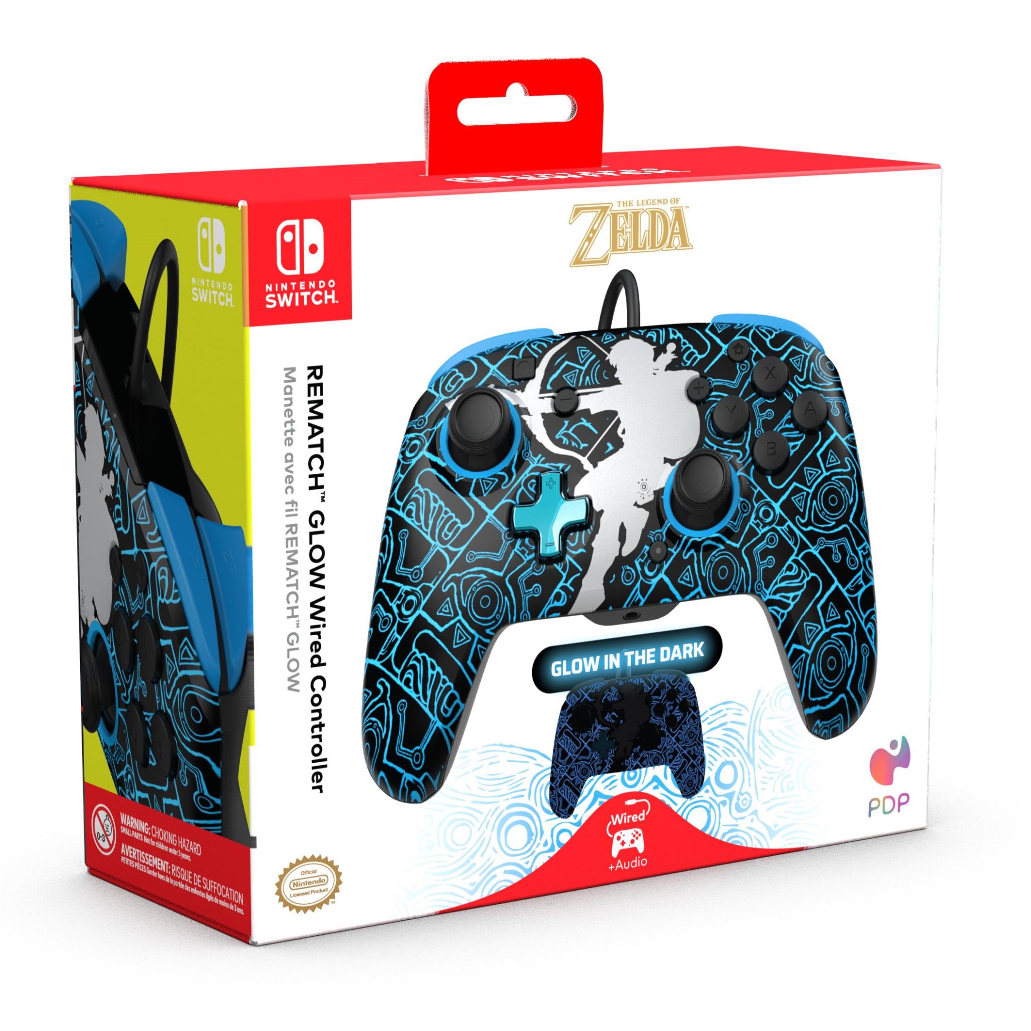 Rematch Wired Controller for Nintendo Switch (Sheikah Shoot)