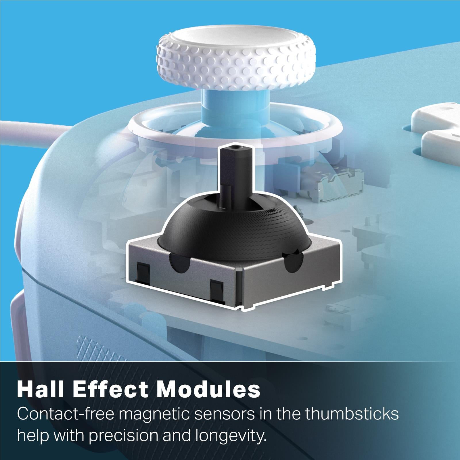 PowerA Advanced Wired Controller with hall effect modules for Nintendo Switch 2 (Mushroom Kingdom)